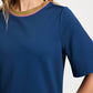 POM Amsterdam Tops TOP - Rosie Blue