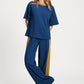 POM Amsterdam Tops TOP - Rosie Blue