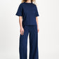 POM Amsterdam Tops TOP - Rosie Eternal Blue