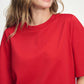 POM Amsterdam Tops TOP - Scarlet Red Summer