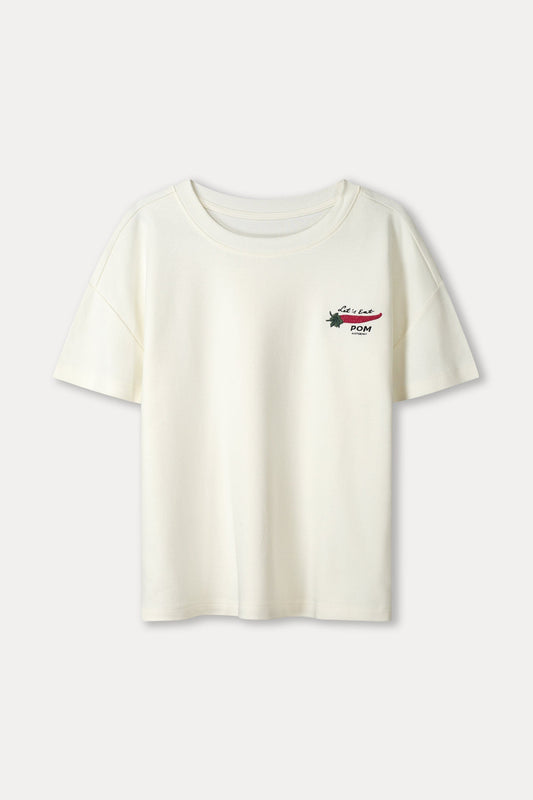 POM Amsterdam Tshirts TSHIRT - Chili Pepper