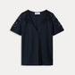 POM Amsterdam Tshirts TSHIRT - Ellen Dark Navy