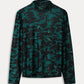 POM Amsterdam Turtlenecks TOP - Camo Teal Green