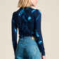 POM Amsterdam Turtlenecks TOP - Feathers and Florals