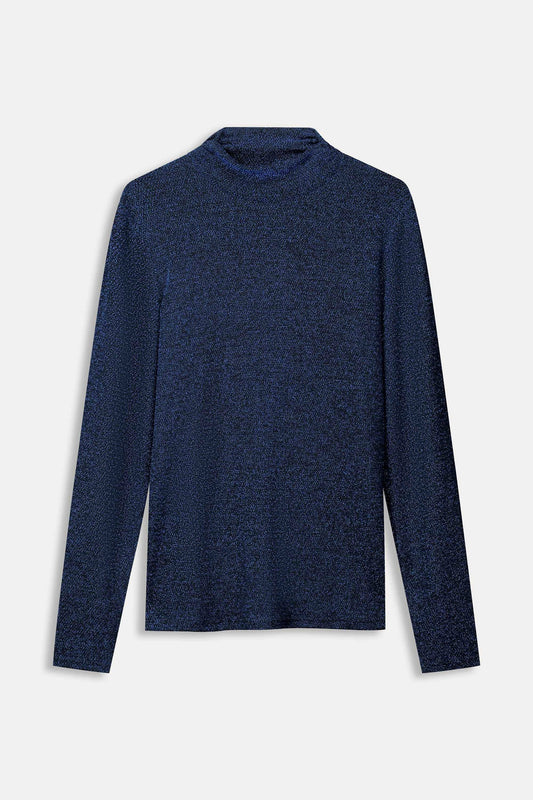 POM Amsterdam Turtlenecks TURTLENECK - Festive Blue